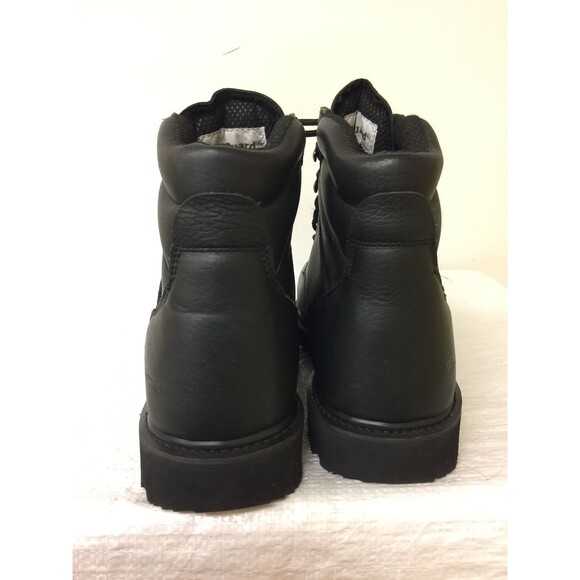Wear guard Size 10.5 XW Men Black Leather Oil Resistant SteelToe Work Boot main image 5